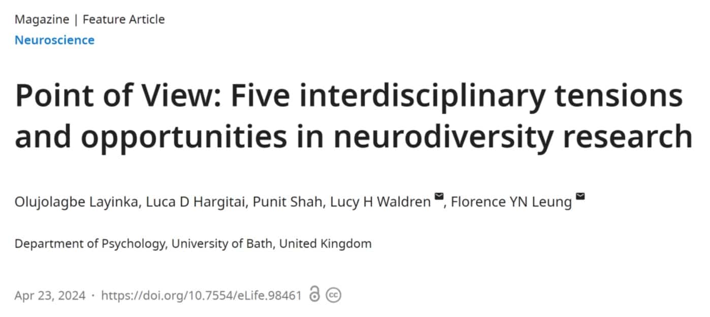 是特质还是疾病？神经多样性的跨学科张力与机遇