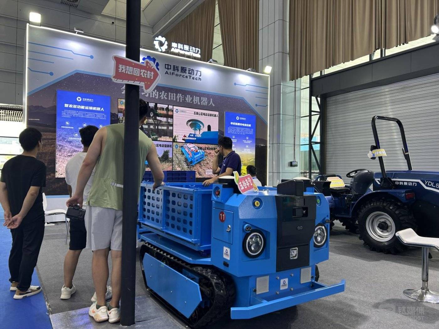 （中科原动力展台，图源：金桂财经拍摄）