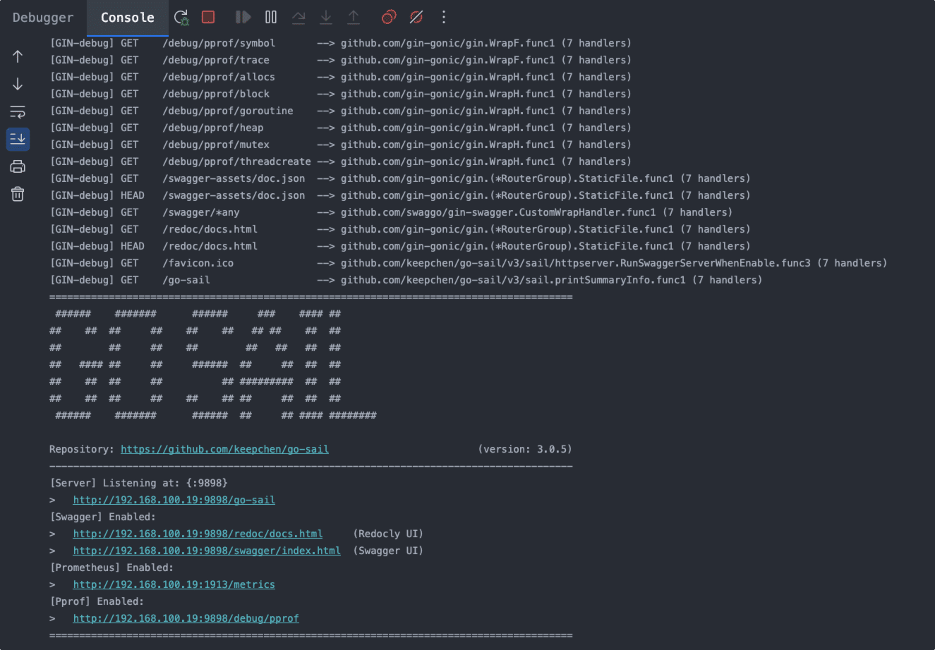我把 Go-Sail 的文档站更新了