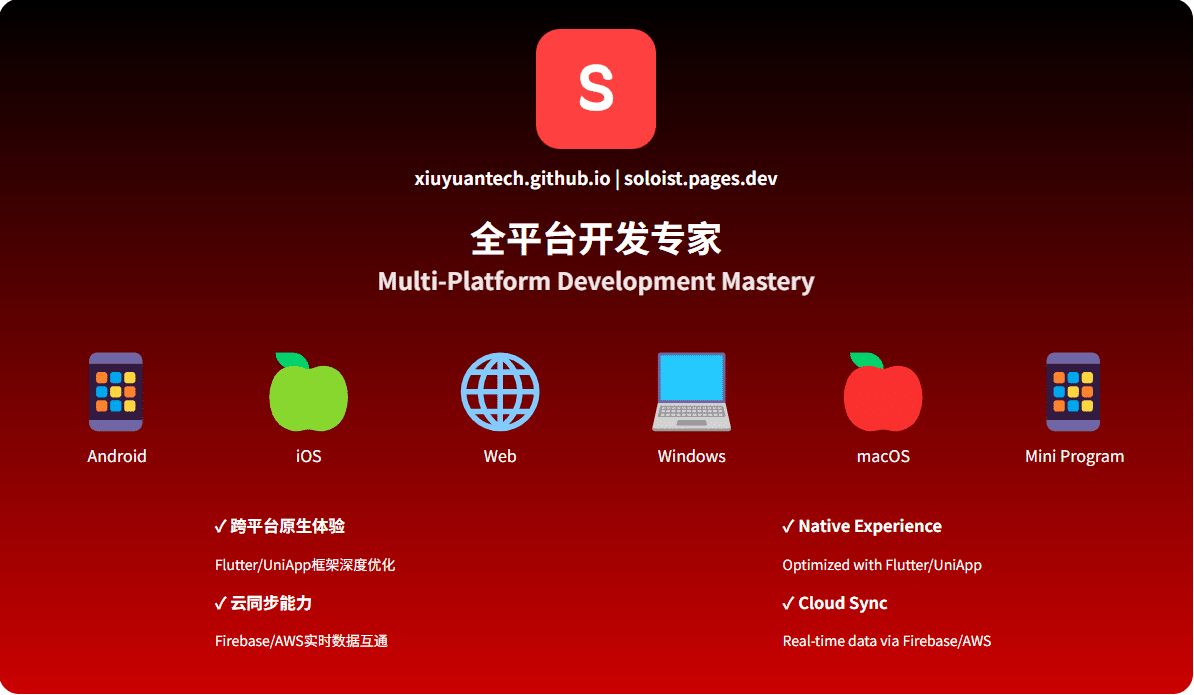 个人独立开发官网 - https://soloist.pages.dev/