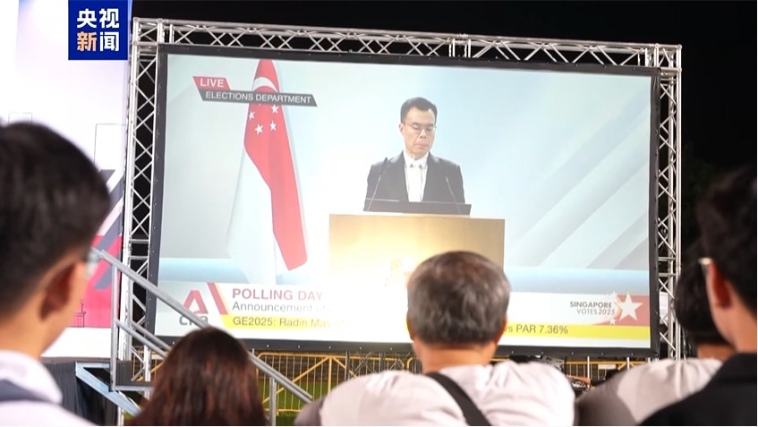 新加坡执政党赢了，总理黄循财发声！