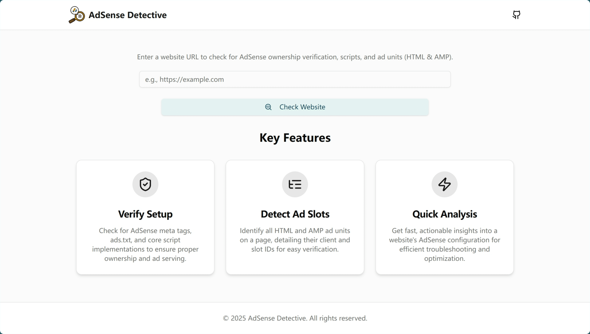 AdSense Detective 一个 Google AdSence 检查工具
