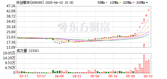 足球概念股持续活跃 共创草坪7连板 相关上市公司提示风险
