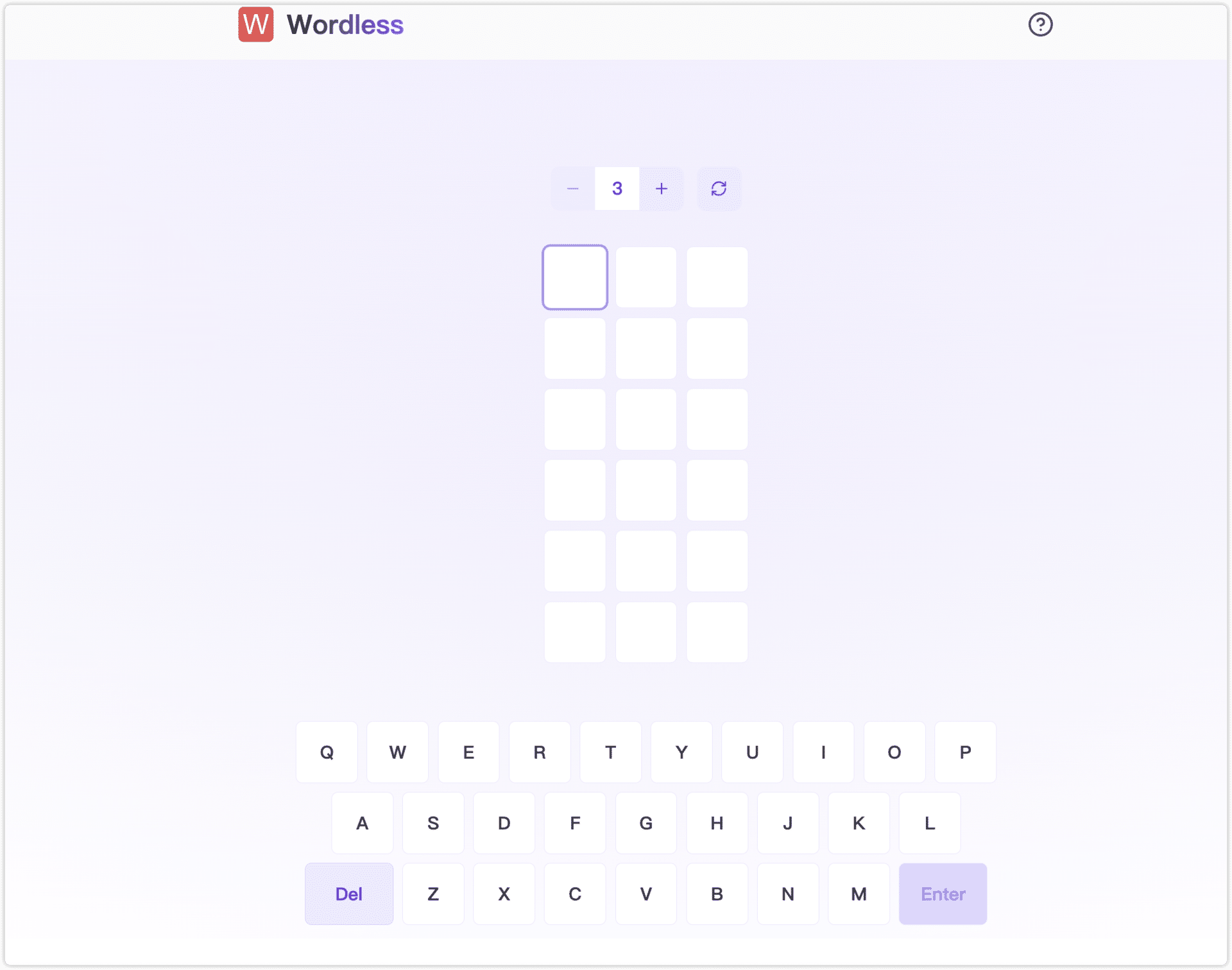Wordless: 一个周末打造的小爆游戏