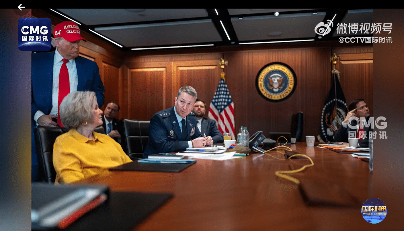 特朗普威胁继续攻击伊朗！白宫公布袭击伊朗期间战情室照片！伊朗：三处遭袭核设施未发现污染迹象！以色列总理发声