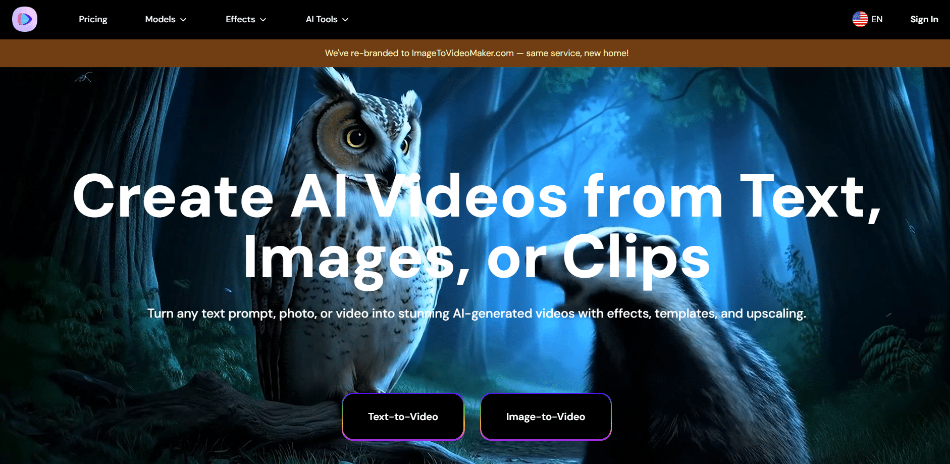 【网站自荐】ImageToVideoMaker——AI 视频创作革命！一键生成专业级内容