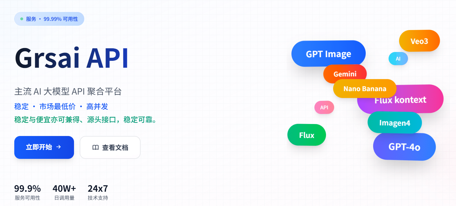 【Nano Banana 模型上线福利】GrsAi API 接口平台发 100 个积分码给大家体验
