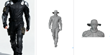 腾讯发布全新混元3D 3.0生成模型：精度提升3倍 告别抽象脸