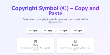 版权符号复制网站，免费无登录