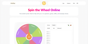 WheelPage - 简单好用的在线自定义转盘