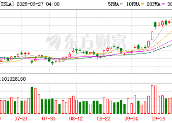 特斯拉股价还能再涨36%？韦德布什：AI和自动驾驶蕴藏万亿美元商机！