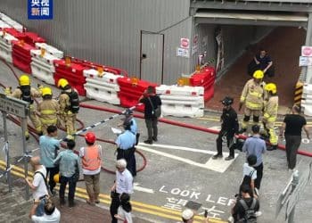 香港闹市发现美军二战时炸弹 内有227公斤TNT炸药 仍具备完整爆炸威力