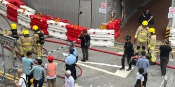 香港闹市发现美军二战时炸弹 内有227公斤TNT炸药 仍具备完整爆炸威力