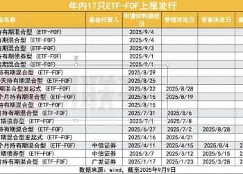5万亿赛道杀出「新物种」 下半年ETF-FOF迎来密集上报