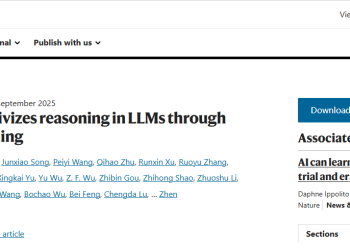 DeepSeek-R1开创历史 梁文锋论文登上《自然》封面