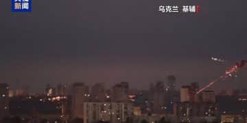 泽连斯基称乌多地遭大规模空袭 已致4死80余伤