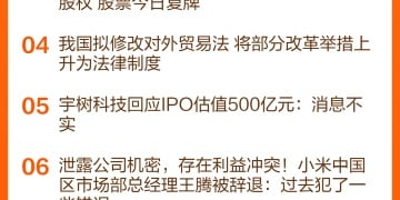 东方财富财经早餐 9月9日周二