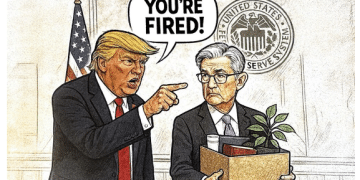 特朗普发梗图恶搞：鲍威尔「被炒」，打包走人！