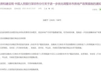 重磅！深圳深夜宣布：调整限购政策