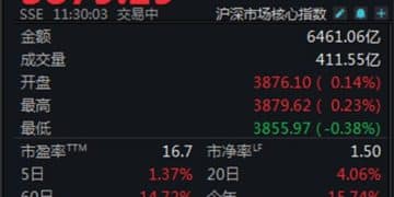 两市表现略有分化，创业板指半日上涨2.13%