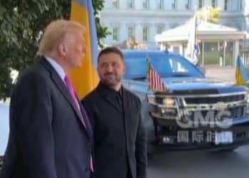 八个月内第三次访问白宫，泽连斯基与特朗普会晤！泽连斯基称愿接受双边或三边会谈！双方还讨论了「战斧」导弹等问题