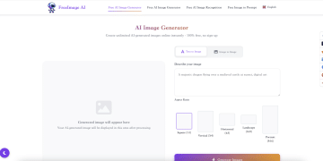 Free AI Image Generator：免费无限制的图像创意工厂