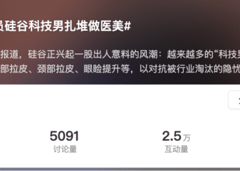 为了不被裁员 美国科技男也爱上「微整容」