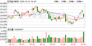 亚马逊股价暴涨近14%！云业务创下近三年来最高增速 AI购物助手表现抢眼