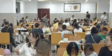 「一中午吃了550斤米」！多地政府机关食堂国庆向社会开放，游客：3个人点9个菜只要58元，味道很好