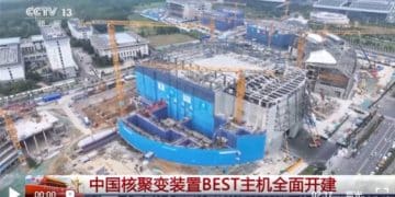 中国核聚变装置BEST项目建设取得关键突破