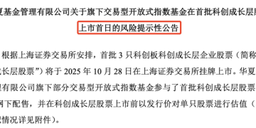 上市首日 ETF发布风险提示!影响超百只