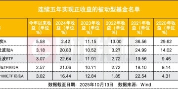 基金连续5年正收益 哪家基金公司出品多？基金经理都有一大强项
