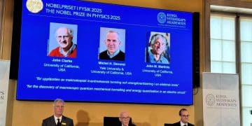 因量子力学领域贡献 3名科学家获颁2025年诺贝尔物理学奖