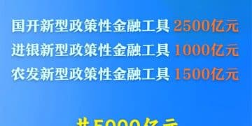 预计拉动项目总投资超7万亿元!5000亿元新型政策性金融工具完成投放