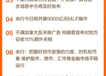 东方财富财经早餐 10月27日周一