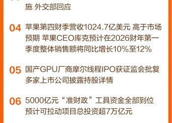 东方财富财经早餐 10月31日周五