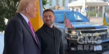 八个月内第三次访问白宫 泽连斯基与特朗普会晤！