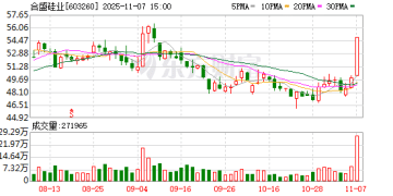 合盛硅业快速涨停 海南自贸区、硅能源等板块涨幅居前