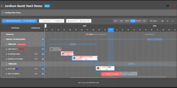 开源项目 Jordium Gantt Vue3 —— 轻量、现代的甘特图组件