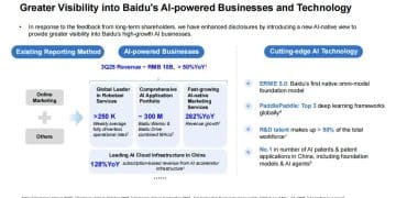 千亿AI投入后，百度的估值逻辑发生了变化