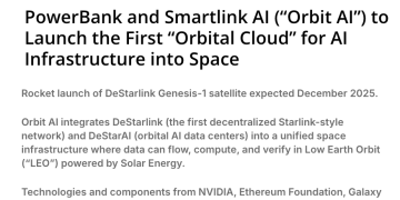 「轨道云」赛道愈发热闹 又有初创公司要把英伟达芯片送入太空