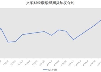 远月合约全线破10万元/吨 碳酸锂期货「投机活跃度」创新高