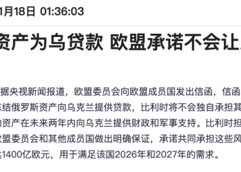 比利时再拒欧盟：仓促动用俄被冻结资产援乌 是在阻挠和平进程