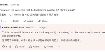 Kimi杨植麟称「训练成本很难量化」 仍将坚持开源策略