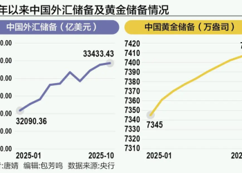 中国外储连续三月超3.3万亿美元 央行买金节奏有变