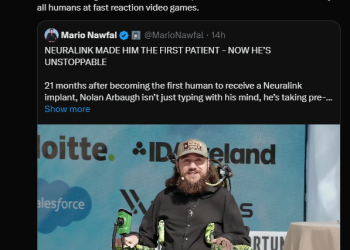 「机械飞升」将成真？Neuralink首例受试者近况曝光 马斯克暗示其将植入双脑机设备