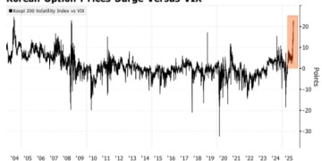 预警信号？「全球最牛股市」的「恐慌指数」开始飙升
