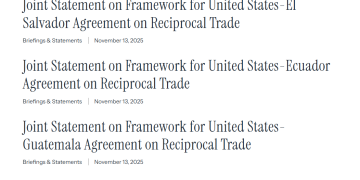 美国急忙「打补丁」:白宫宣布拉美四国的部分商品将获关税减免
