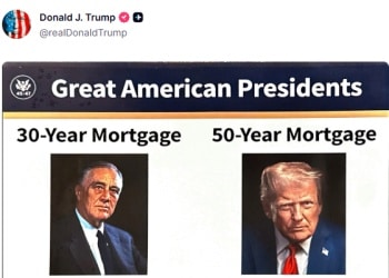 特朗普拟推50年房贷！业内「差评如潮」：房贷终身制、到死还不完？