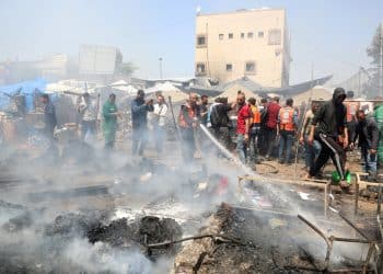 以军突发空袭，加沙上百人死伤，哈马斯连发声明：谴责！